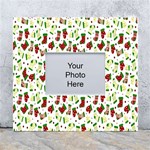 Warm Christmas  White Wall Photo Frame 5  x 7 
