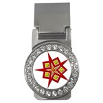 Pattern Tile Decorative Design Star Money Clips (CZ) 