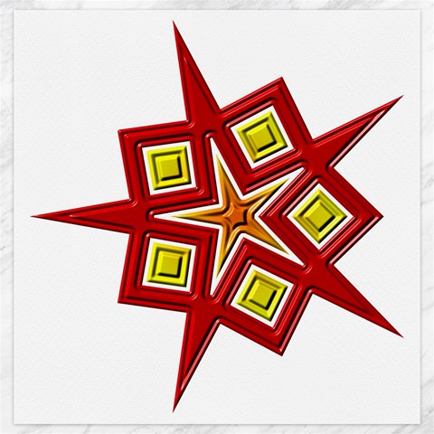 Pattern Tile Decorative Design Star Canvas 20  x 20  from ArtsNow.com 19 x19.27  Canvas - 1