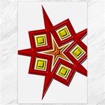 Pattern Tile Decorative Design Star Canvas 20  x 30 