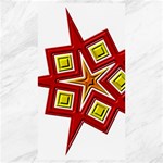 Pattern Tile Decorative Design Star Canvas 40  x 72 