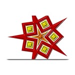 Pattern Tile Decorative Design Star Plate Mats