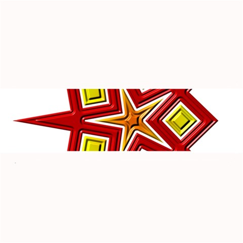 Pattern Tile Decorative Design Star Large Bar Mat from ArtsNow.com 32 x8.5  Bar Mat