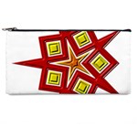 Pattern Tile Decorative Design Star Pencil Case