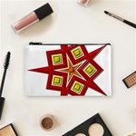 Pattern Tile Decorative Design Star Cosmetic Bag (Small)