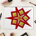 Pattern Tile Decorative Design Star Cosmetic Bag (XL)