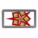 Pattern Tile Decorative Design Star Memory Card Reader (Mini)