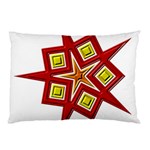 Pattern Tile Decorative Design Star Pillow Case (Two Sides)