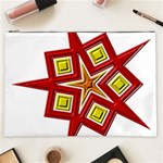 Pattern Tile Decorative Design Star Cosmetic Bag (XXL)