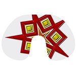 Pattern Tile Decorative Design Star Travel Neck Pillow
