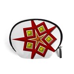 Pattern Tile Decorative Design Star Accessory Pouch (Small)