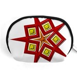Pattern Tile Decorative Design Star Accessory Pouch (Medium)
