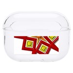 Pattern Tile Decorative Design Star Hard PC AirPods Pro Case