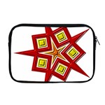 Pattern Tile Decorative Design Star Apple MacBook Pro 17  Zipper Case