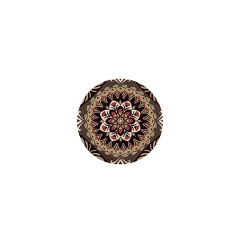 Seamless Pattern Floral Flower 1  Mini Buttons from ArtsNow.com Front