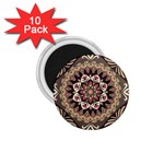 Seamless Pattern Floral Flower 1.75  Magnets (10 pack) 