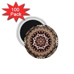 Seamless Pattern Floral Flower 1.75  Magnets (100 pack) 