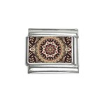 Seamless Pattern Floral Flower Italian Charm (9mm)