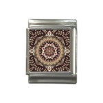 Seamless Pattern Floral Flower Italian Charm (13mm)