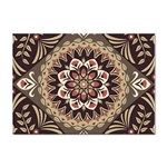 Seamless Pattern Floral Flower Sticker A4 (10 pack)