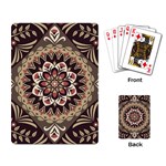 Seamless Pattern Floral Flower Playing Cards Single Design (Rectangle)