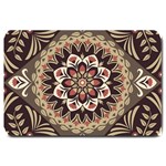 Seamless Pattern Floral Flower Large Doormat