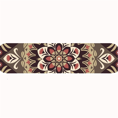 Seamless Pattern Floral Flower Large Bar Mat from ArtsNow.com 32 x8.5  Bar Mat