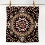 Seamless Pattern Floral Flower Face Towel