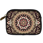 Seamless Pattern Floral Flower Digital Camera Leather Case