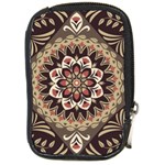 Seamless Pattern Floral Flower Compact Camera Leather Case