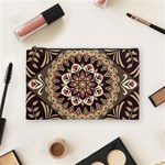 Seamless Pattern Floral Flower Cosmetic Bag (Medium)