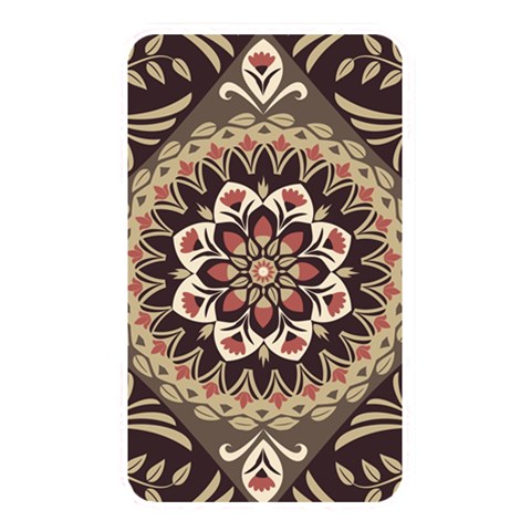 Seamless Pattern Floral Flower Memory Card Reader (Rectangular) from ArtsNow.com Front