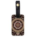 Seamless Pattern Floral Flower Luggage Tag (one side)