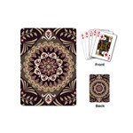 Seamless Pattern Floral Flower Playing Cards Single Design (Mini)