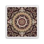 Seamless Pattern Floral Flower Memory Card Reader (Square)