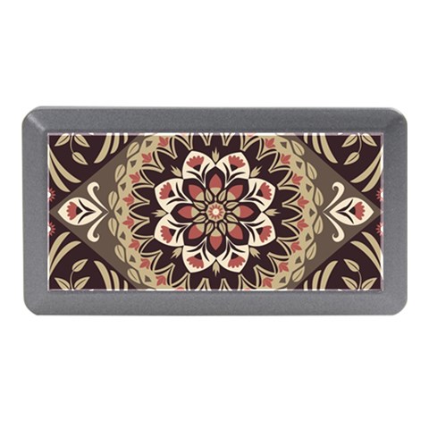 Seamless Pattern Floral Flower Memory Card Reader (Mini) from ArtsNow.com Front