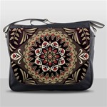 Seamless Pattern Floral Flower Messenger Bag