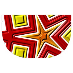 Pattern Tile Decorative Design Star Make Up Case (Medium) from ArtsNow.com Side Right