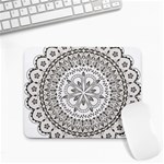 Vector Mandala Drawing Decoration Small Mousepad