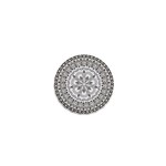 Vector Mandala Drawing Decoration 1  Mini Magnets