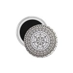 Vector Mandala Drawing Decoration 1.75  Magnets