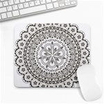 Vector Mandala Drawing Decoration Large Mousepad