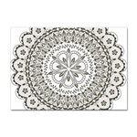 Vector Mandala Drawing Decoration Sticker A4 (100 pack)