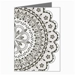 Vector Mandala Drawing Decoration Greeting Card