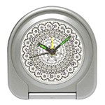 Vector Mandala Drawing Decoration Travel Alarm Clock