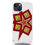Pattern Tile Decorative Design Star iPhone 13 TPU UV Print Case