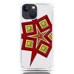 Pattern Tile Decorative Design Star iPhone 13 mini TPU UV Print Case