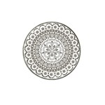 Vector Mandala Drawing Decoration Hat Clip Ball Marker