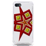 Pattern Tile Decorative Design Star iPhone SE