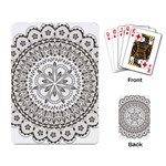 Vector Mandala Drawing Decoration Playing Cards Single Design (Rectangle)